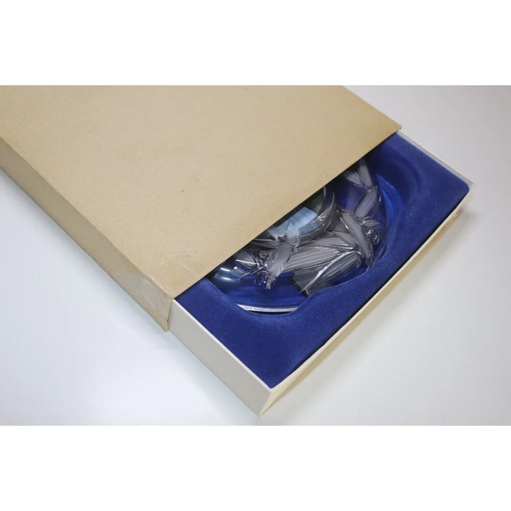 Mikasa Crystal Cherish Oval Picture Frame 11 Half SA 302 829 With Original Box